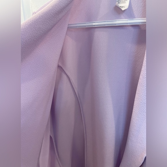 bundle of 1 coral and 1 purple stretchy non lined blazers - Picture 9 of 12